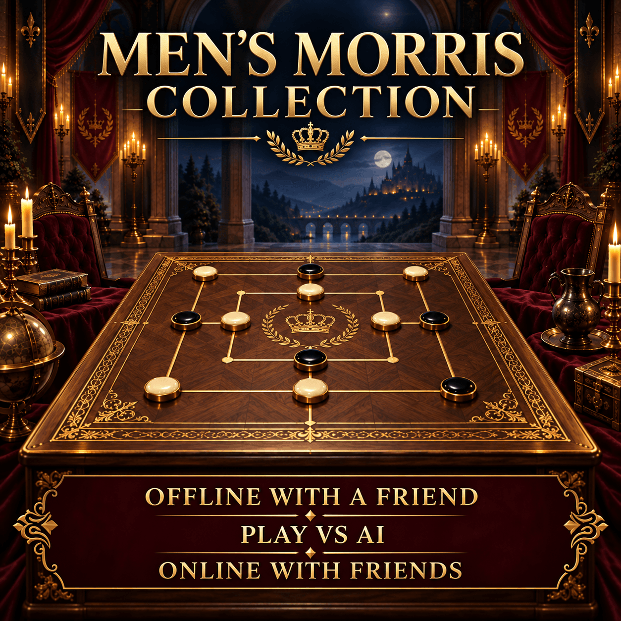 mens morris icon